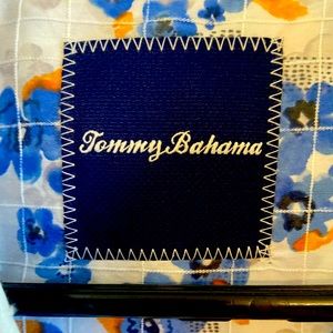 Tommy Bahama, men’s long sleeve, large, light weight floral, print shirt. $30OBO